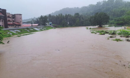 ಗೋವಾ ವಾಳವಂಟಿ ನದಿಪಾತ್ರದಲ್ಲಿ ಪ್ರವಾಹದ ಸ್ಥಿತಿ