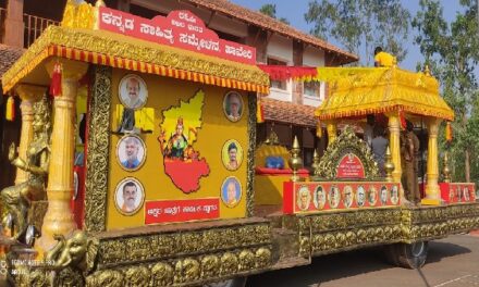 ಗೋವಾ ರಾಜ್ಯಕ್ಕೆ ತಾಯಿ ಭುವನೇಶ್ವರಿಯ ರಥ