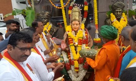 ಗೋವಾದಲ್ಲಿ ತಾಯಿ ಭುವನೇಶ್ವರಿ ಕನ್ನಡಿಗರ ಎಲ್ಲ ಸಮಸ್ಯೆಗಳನ್ನು ಪರಿಹರಿಸಲಿ-ಸಿದ್ಧಣ್ಣ ಮೇಟಿ