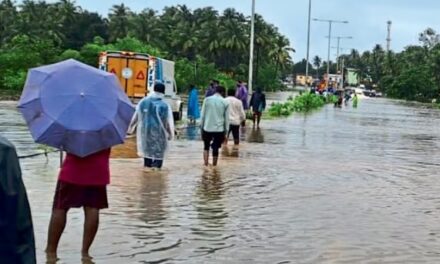 ಗೋವಾದಲ್ಲಿ ಭಾರಿ ಮಳೆ; ನೀರಲ್ಲಿ ಕೊಚ್ಚಿ ಹೋದ ಬಾಲಕ…!
