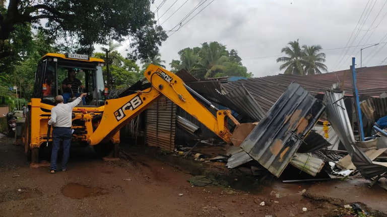 ಗೋವಾದಲ್ಲಿ ಮತ್ತೆ 35 ಮನೆಗಳ ತೆರವು ಕಾರ್ಯಾಚರಣೆ