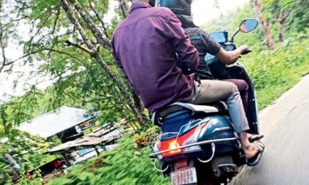 ಗೋವಾದಲ್ಲಿ ಭಯ ಹುಟ್ಟಿಸಿದ ಇಬ್ಬರು ಯುವಕರ ಓಡಾಟ