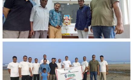 ಗೋವಾ ಬೀಚ್ ನಲ್ಲಿ ಸ್ವಚ್ಛತಾ ಅಭಿಯಾನ