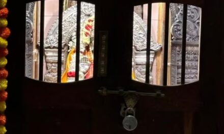 ನವರಾತ್ರಿ ಉತ್ಸವಕ್ಕೆ ವಿಘ್ನ ತಂದ ಎರಡು ಗುಂಪುಗಳ ಘರ್ಷಣೆ, ದೇವಸ್ಥಾನದ ಬಾಗಿಲಿಗೆ ಬೀಗ..?