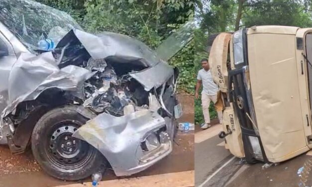 ಓಲ್ಡ ಗೋವಾದಲ್ಲಿ ಭೀಕರ ರಸ್ತೆ ಅಪಘಾತ…!