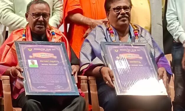 ನಾಗರಾಜ ಗೋಂದಕರ ಗೆ ಕನ್ನಡಿಗರ ರತ್ನ ಪ್ರಶಸ್ತಿ