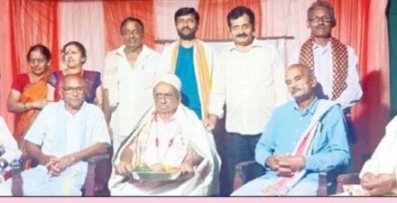 ಹಿರಿಯ ಕೃಷಿಕ ಗಣಪತಿ ಭಟ್ ಗೇರಗದ್ದೆ ರವರಿಗೆ ಸನ್ಮಾನ