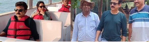 ಉತ್ತರಕನ್ನಡ ಪ್ರವಾಸಕ್ಕೆ ಆಗಮಿಸಿರುವ ನಟ ರಮೇಶ ಅರವಿಂದ