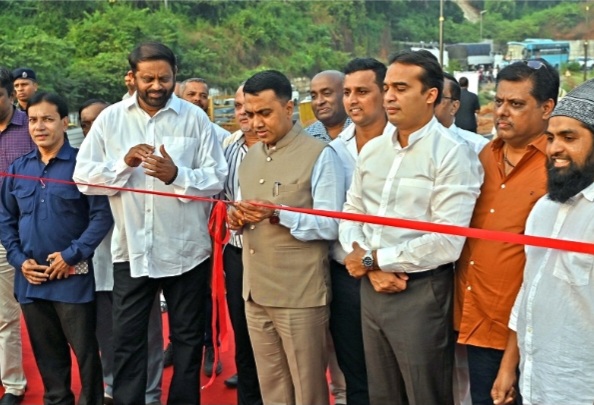 ಗೋವಾದ ಚಿಂಬಲ್ ಜಂಕ್ಷನ್ ಮೇಲ್ಸೇತುವೆ ಉಧ್ಘಾಟನೆ
