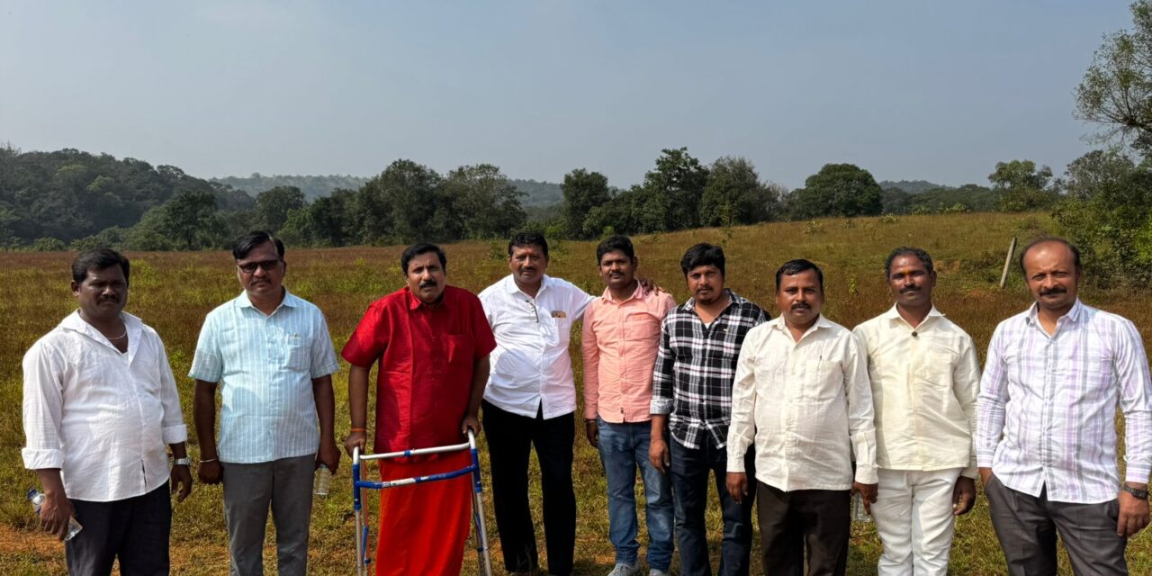 ಮಲಪ್ರಭೆಯ ಉಗಮ ಸ್ಥಾನದಲ್ಲಿ ಸಿದ್ದನಕೊಳ್ಳದ ಪೂಜ್ಯರ ಆಶ್ರಮಕ್ಕೆ ಗೋವಾ ಉದ್ಧಮಿ ಸಿದ್ಧಣ್ಣ ಮೇಟಿಯಿಂದ ಭೂದಾನ