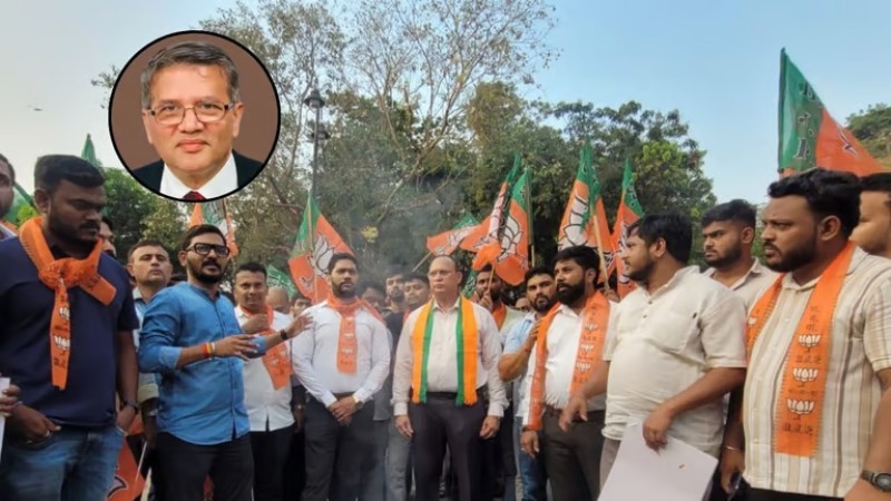 ಗೋವಾದಲ್ಲಿ ಶಾಸಕರ ಅಶ್ಲೀಲ ವೀಡಿಯೊ ಪ್ರಕರಣ: ಬಿಜೆಪಿ ಪ್ರತಿಭಟನೆ
