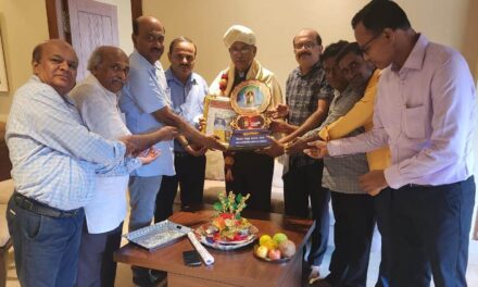 ಗೋವಾ ಕನ್ನಡ ಸಮಾಜದ ವತಿಯಿಂದ ಸ್ವಾತಂತ್ರ್ಯ ಹೋರಾಟಗಾರರನ್ನು ಸತ್ಕರಿಸಲಾಯಿತು.