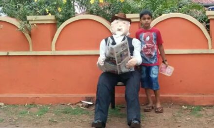 ಗೋವಾದಲ್ಲಿ ಓಲ್ಡ ಮ್ಯಾನ್ ದಹಿಸಿ ಹೊಸ ವರ್ಷಕ್ಕೆ ಸ್ವಾಗತ