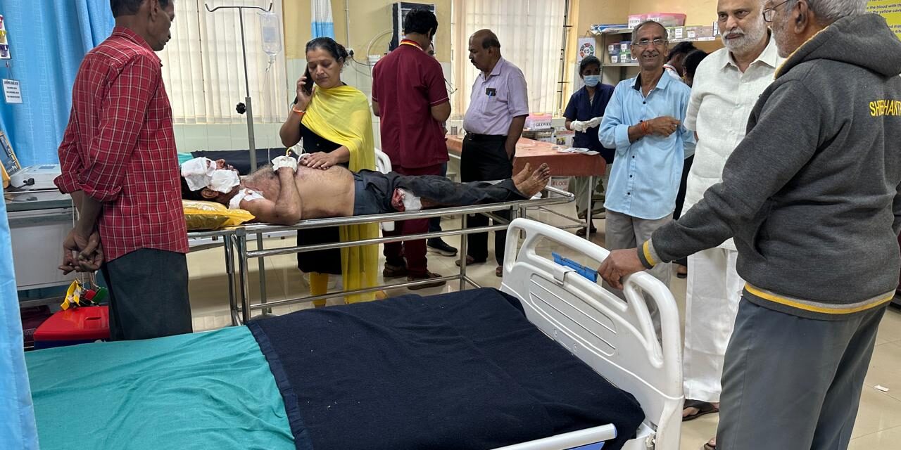ಯಲ್ಲಾಪುರದ ಹುತ್ಕಂಡದಲ್ಲಿ ವ್ಯಕ್ತಿಯೊಬ್ಬರ ಮೇಲೆ ಕರಡಿ ದಾಳಿ