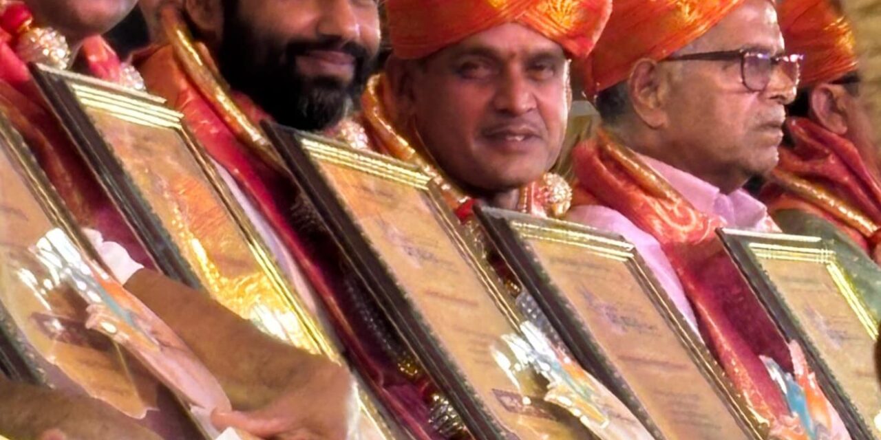 ವಿಘ್ನೇಶ್ವರ ಭಟ್ ರವರಿಗೆ ಕೃಷಿ ರತ್ನ ಪ್ರಶಸ್ತಿ
