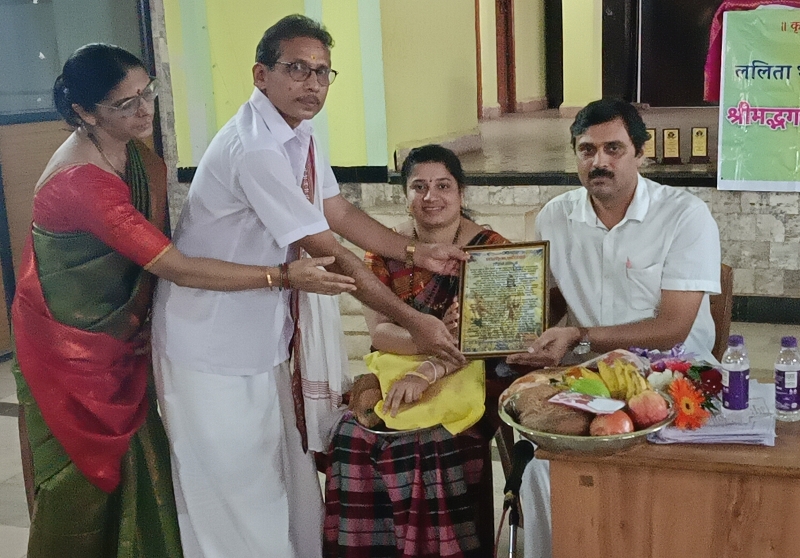 ಗೋವಾದ ಹಿರಿಯ ಪತ್ರಕರ್ತ ಪ್ರಕಾಶ್ ಭಟ್ ರವರಿಗೆ ವಿಶೇಷ ಗೌರವ ಸನ್ಮಾನ