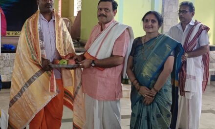 ಯಲ್ಲಾಪುರದ ಸುಬ್ರಹ್ಮಣ್ಯ ಗಾಂವ್ಕರ್ ರವರಿಗೆ ಗೋವಾದಲ್ಲಿ ವಿಶೇಷ ಸನ್ಮಾನ