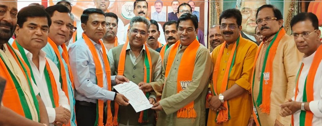 ದಾಮು ನಾಯ್ಕ ಗೋವಾ ಬಿಜೆಪಿ ನೂತನ ಪ್ರದೇಶಾಧ್ಯಕ್ಷ, ನಾಳೆ ಅಧೀಕೃತ ಘೋಷಣೆ