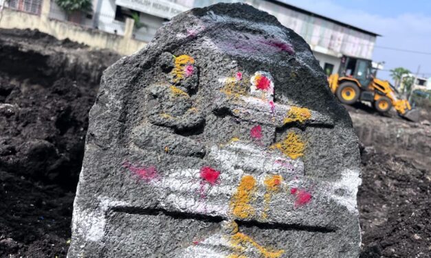 ಪಾಯ ಅಗೆವಾಗ ಆಳಂದನಲ್ಲಿ ಶಿವಲಿಂಗ ಪತ್ತೆ: ನೋಡಲು ಜನಹಿಂಡು  