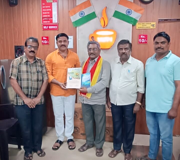 ಕಸಾಪ ಬೆಳಗಾವಿ ಜಿಲ್ಲಾ ಘಟಕದ ವತಿಯಿಂದ ಸನ್ಮಾನ