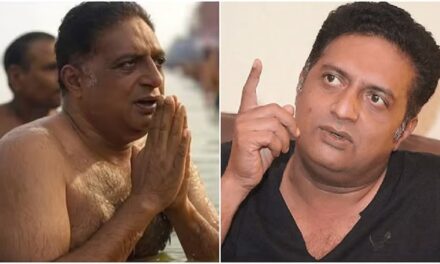 ಕುಂಭಮೇಳದಲ್ಲಿ ಪ್ರಕಾಶ ರೈ ಮಿಂದೆದ್ದ ಪೋಟೊ ವೈರಲ್; ಪ್ರಸಾಂತ ಸಂಬರ್ಗಿ ವಿರುದ್ಧ ದೂರು ದಾಖಲು
