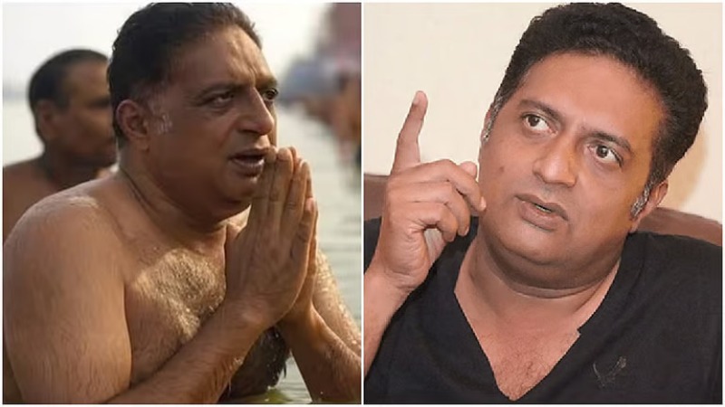 ಕುಂಭಮೇಳದಲ್ಲಿ ಪ್ರಕಾಶ ರೈ ಮಿಂದೆದ್ದ ಪೋಟೊ ವೈರಲ್; ಪ್ರಸಾಂತ ಸಂಬರ್ಗಿ ವಿರುದ್ಧ ದೂರು ದಾಖಲು