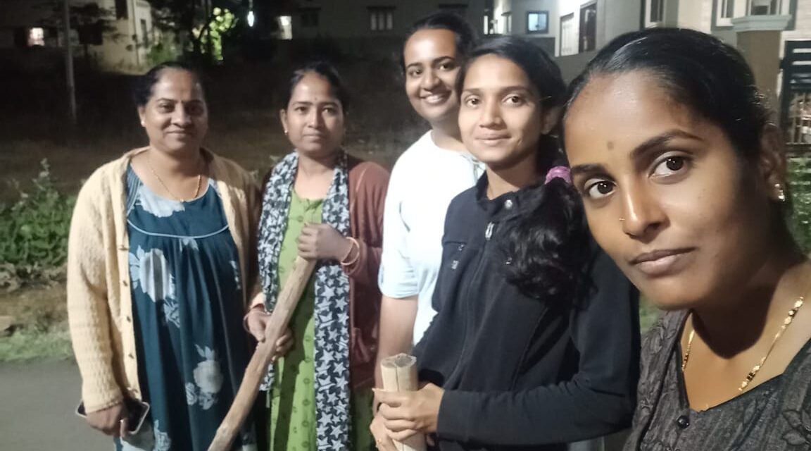 ಮುಧೋಳದಲ್ಲಿ ಕಳ್ಳರ ಹಾವಳಿ ಮಹಿಳಾ‌ಮಣಿಗಳಿಂದ ರಾತ್ರಿ‌ ಗಸ್ತು