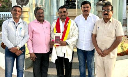 ಸಂತೋಷ ಯಕ್ಕುಂಡಿ ಅವರಿಗೆ ಆಜೂರ ಪ್ರಕಾಶನದ ಪ್ರಶಸ್ತಿ