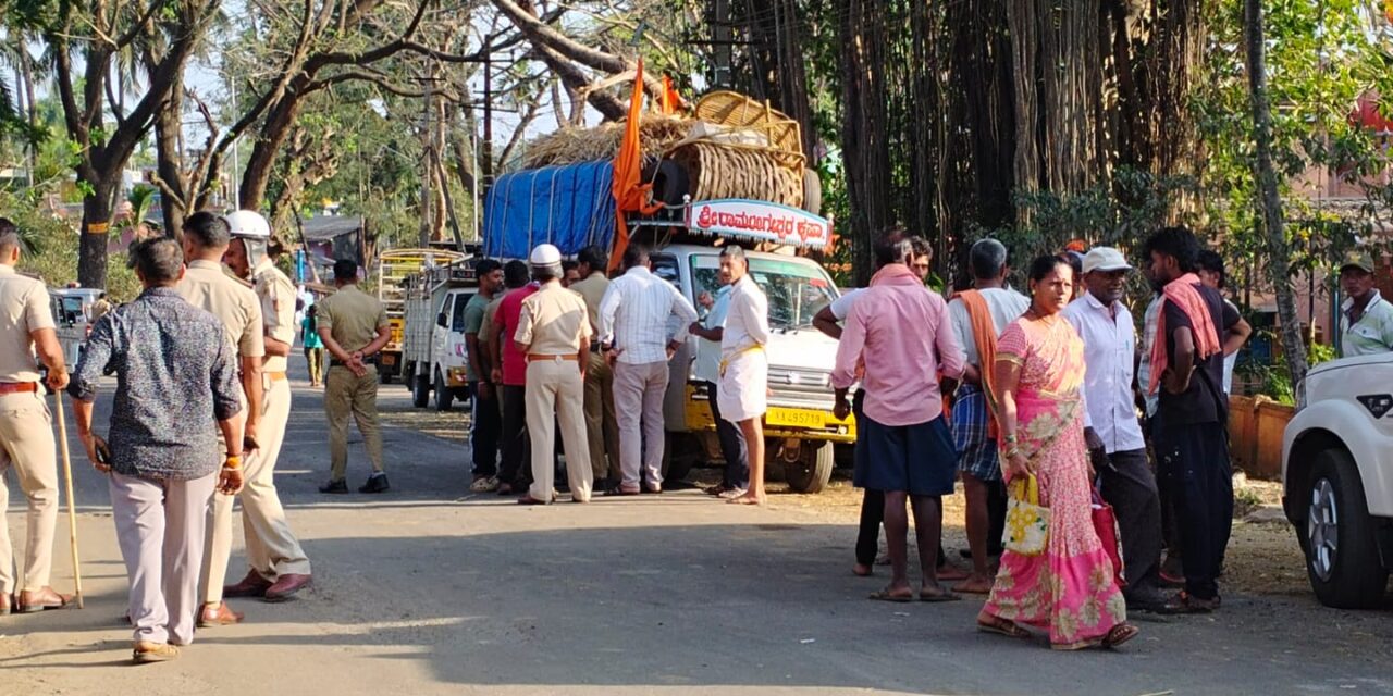 ಯಾತ್ರಾರ್ಥಿಗಳ ತಂಡದಿಂದ ಇನ್ನೊಂದು ಯಾತ್ರಾರ್ಥಿಗಳ ತಂಡದ ಮೇಲೆ ಹಲ್ಲೆ
