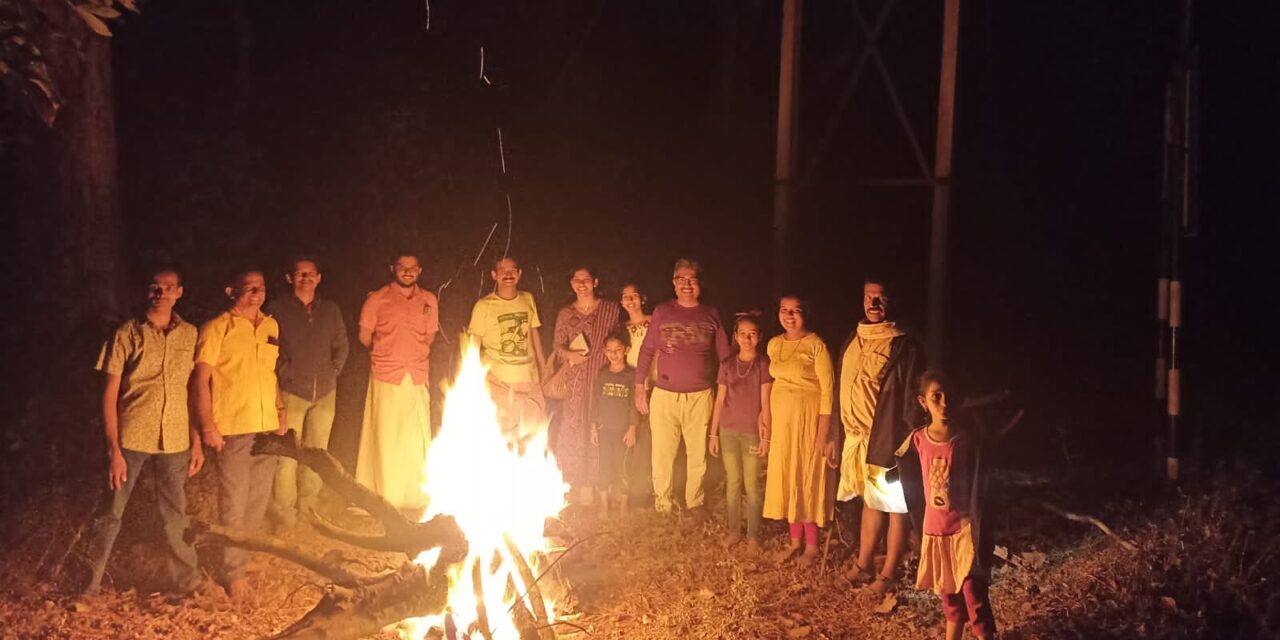 ಬೀಗಾರ ಬಾಗಿನಕಟ್ಟ ಕೂಡು ಬ್ರಿಜ್ ಮೇಲೆ ಬೆಳದಿಂಗಳ ಊಟ