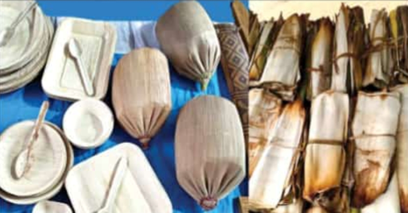 ಅಡಿಕೆ ಹಾಳೆಗೆ ಬೇಡಿಕೆ ಇದೆ, ಸಂಗ್ರಹ ಮಾಡಿಕೊಡುವವರಿಲ್ಲ..!