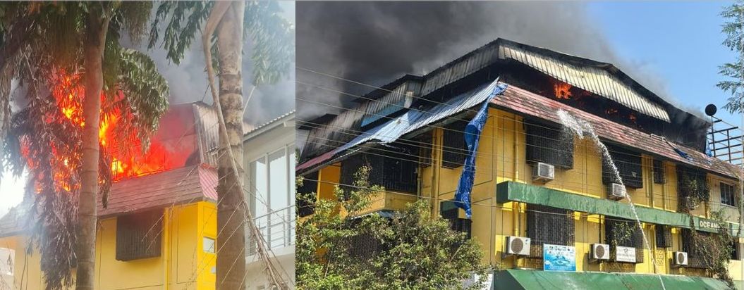 ಗೋವಾದಲ್ಲಿ ಪ್ಲ್ಯಾಟವೊಂದರಲ್ಲಿ ಭಾರಿ ಅಗ್ನಿ ಅವಘಡ…!