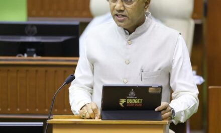 ಗೋವಾ ಮಹತ್ವಾಕಾಂಕ್ಷೆಯ ಬಜೆಟ್ ಮಂಡಿಸಿದ ಸಿಎಂ ಸಾವಂತ್