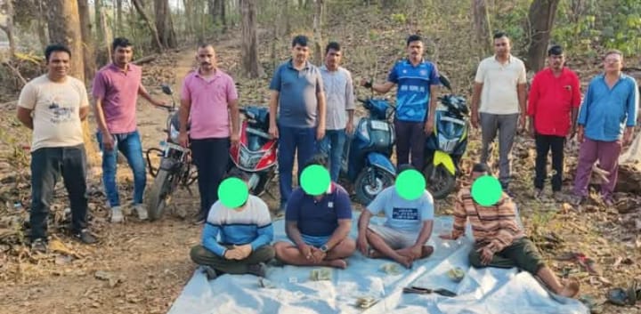ಮಂಚಿಕೇರಿ ಬಳಿ ಅಂದರ ಬಾಹರ್ ಆಟ