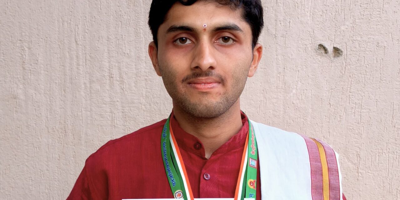 ನಾಗರಾಜ ಭಟ್ಟ ಗಂಗೆಮನೆ ರವರಿಗೆ ಕಂಚಿನ ಪದಕ
