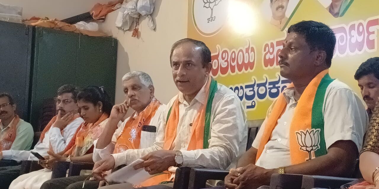 ಕಾಗೇರಿ ಹಾಕಿದ ಹಳಿಯ ಮೇಲೇ ಶಾಸಕರ ರೈಲು ಓಡುತ್ತಿದೆ: ನಿಡಗೋಡ