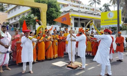 ಗೋವಾದಲ್ಲಿ ಶಂಖನಾದ ಮಹೋತ್ಸವ, ಭವ್ಯ ವಾಹನ ಜಾಥಾ;  ಸಾವಿರಾರು ಭಕ್ತರ ಸ್ವಯಂಪ್ರೇರಿತ  ಸಹಭಾಗ