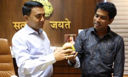 ಗೋವಾದಲ್ಲಿ ಚಿನ್ನಕಿಂತ ದುಬಾರಿ ಮಾವಿನಹಣ್ಣು ಬೆಳೆದ ರೈತ