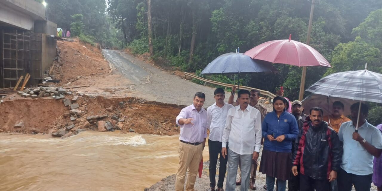 ಶಿರಸಿ ಕುಮಟಾ ಮಾರ್ಗದ ಅವಾಂತರ; ಆರ್ ಎನ್ ಎಸ್ ನಿರ್ಲಕ್ಷ್ಯಕ್ಕೆ ಭೀಮಣ್ಣ ಕೆಂಡಾಮಂಡಲ