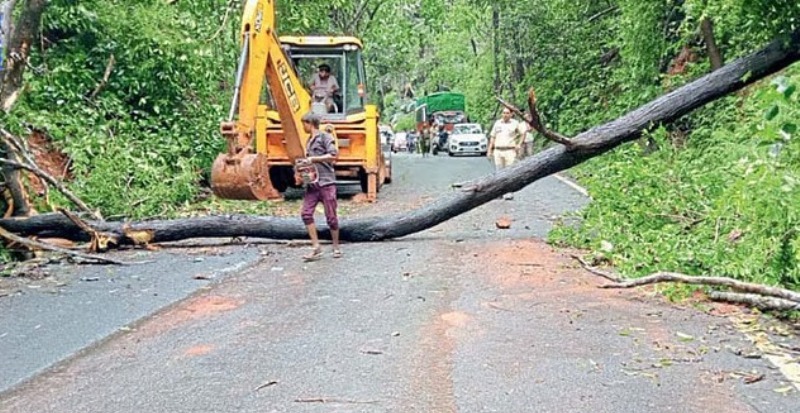ಒಂದು ಗಂಟೆ ಬೆಳಗಾವಿ-ಗೋವಾ ಚೋರ್ಲಾ ರಸ್ತೆ ಬಂದ್..?