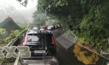 ಆಗುಂಬೆ ಘಾಟಿಯಲ್ಲಿ ಟ್ರಾಫಿಕ್ ಜಾಮ್!!