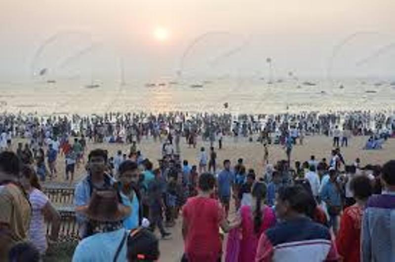 ಗೋವಾ ಪ್ರವಾಸೋದ್ಯಮದಲ್ಲಿ ದಾಖಲೆಯ ಪ್ರವಾಸಿಗರು…!