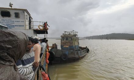 ಲಾಂಚ್ ಸ್ಟೇರಿಂಗ್ ಜಾಮ್;  ಅಪಾಯದಿಂದ ಪಾರು