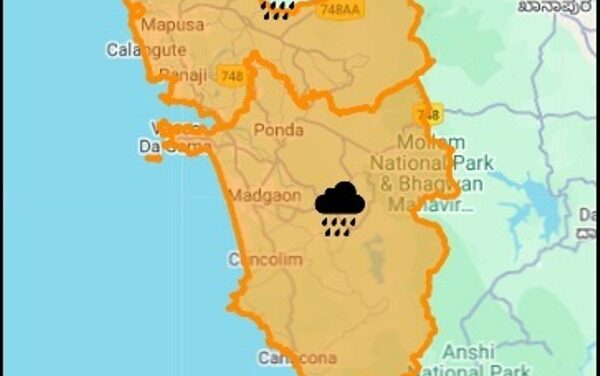 ಎಚ್ಚರ…ಗೋವಾದಲ್ಲಿ ಒಂದು ವಾರ ಇದೇ ಮಳೆ ಮುಂದುರೆಯಲಿದೆ…!