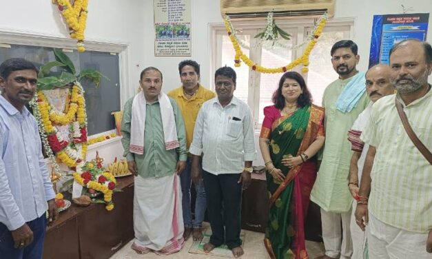 ಗೋವಾ ಕನ್ನಡ ಸಮಾಜದ ಕಛೇರಿಯಲ್ಲಿ ಶ್ರೀಸತ್ಯನಾರಾಯಣ ಪೂಜೆ