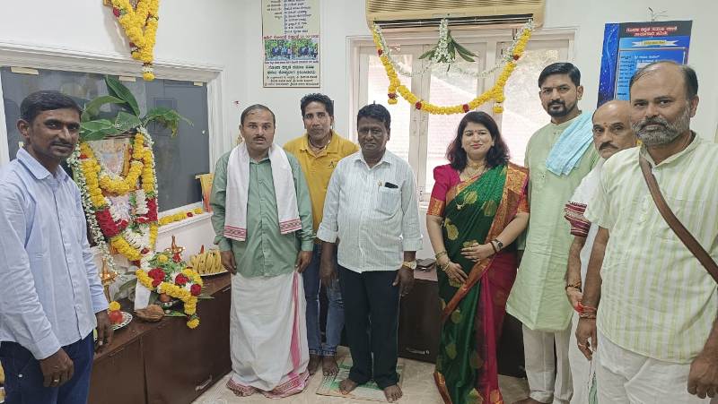 ಗೋವಾ ಕನ್ನಡ ಸಮಾಜದ ಕಛೇರಿಯಲ್ಲಿ ಶ್ರೀಸತ್ಯನಾರಾಯಣ ಪೂಜೆ