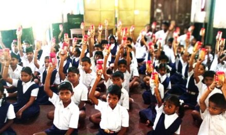 ಡಾಬರ್ ವತಿಯಿಂದ ವಿದ್ಯಾರ್ಥಿಗಳಿಗೆ ಉಚಿತ ಡಾಬರ್ ಚವನ್ ಪ್ರಾಶ್ ವಿತರಣೆ