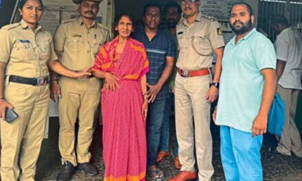 ಗೋವಾದಲ್ಲಿ ನಾಪತ್ತೆಯಾಗಿದ್ದ ವೃದ್ಧೆ ಬೆಳಗಾವಿಯಲ್ಲಿ ಪತ್ತೆ