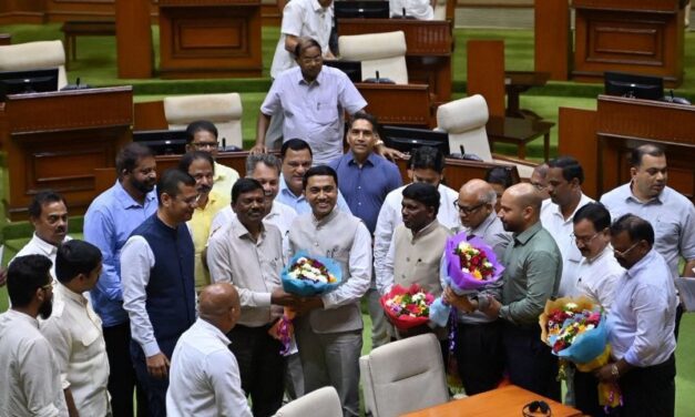 ಗೋವಾ ವಿಧಾನಸಭಾ ಅಧ್ಯಕ್ಷರಾಗಿ ಗಣೇಶ್ ಗಾಂವಕರ್