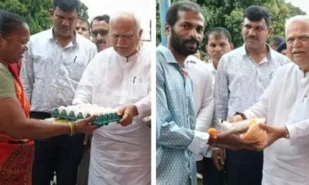 ಪರಿಶಿಷ್ಟ ಪಂಗಡದ ಜನರಿಗೆ ದೇಶಪಾಂಡೆ  ಪೌಷ್ಠಿಕ ಆಹಾರ ಕಿಟ್ ವಿತರಣೆ